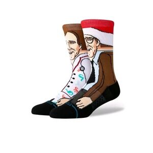 Stance National Lampoon's Christmas Vacation Casual Griswold Crew Socks L 9-13